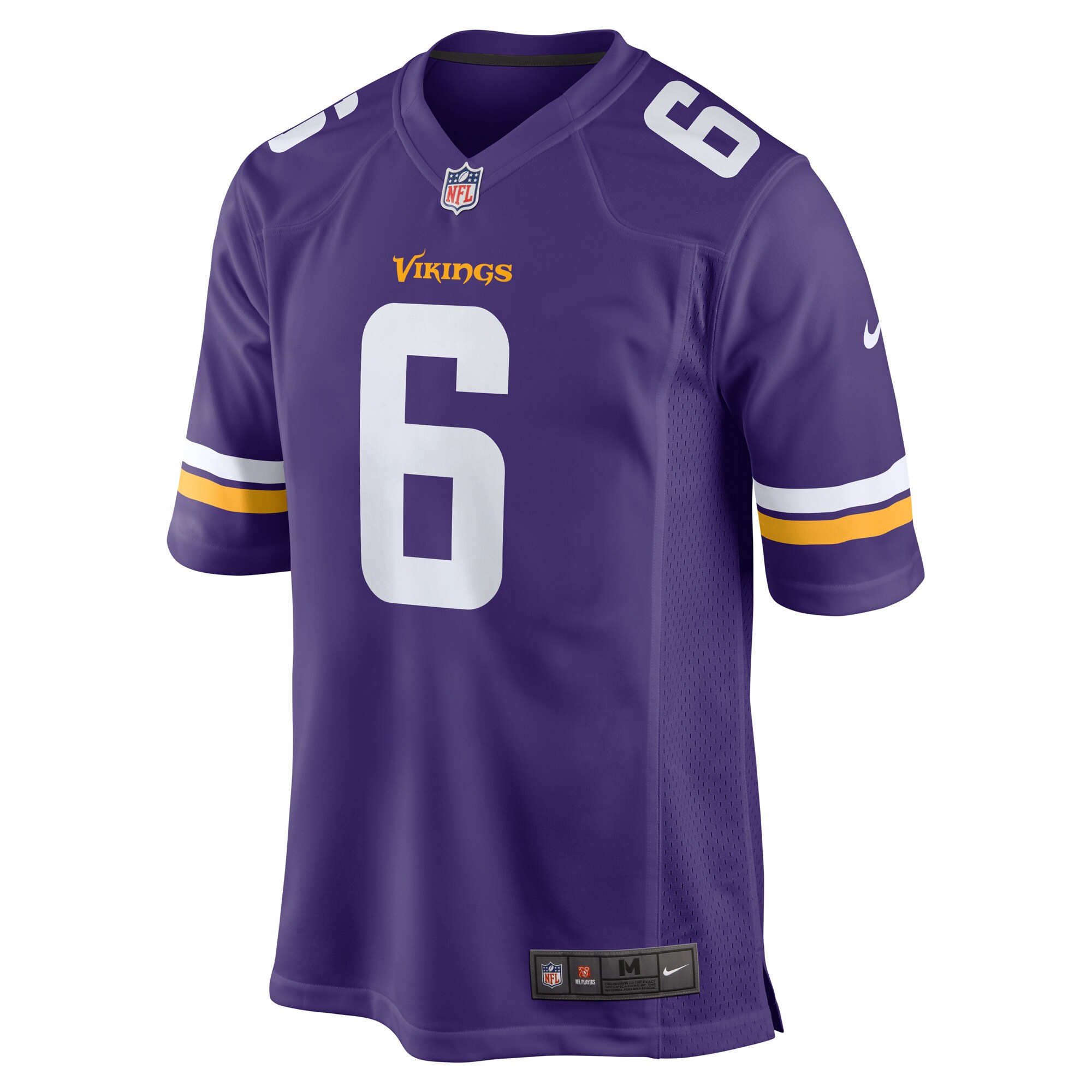 Lewis Cine Minnesota Vikings Nike Game Player Jersey – Purple - Image 2