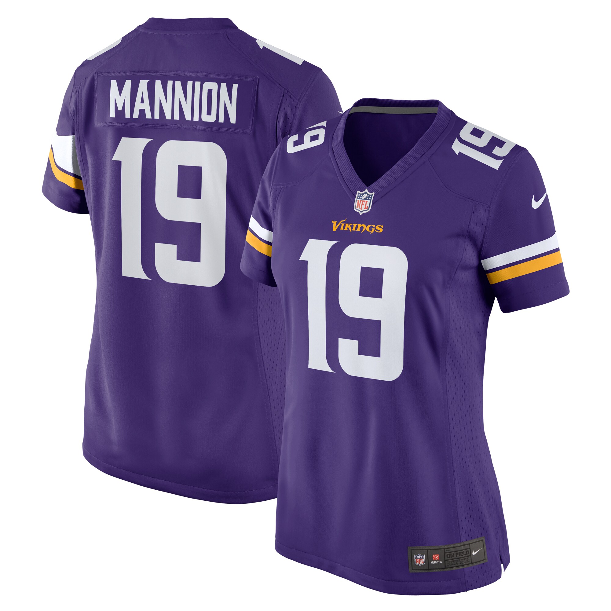 Sean Mannion Minnesota Vikings Nike Women’s Game Jersey – Purple