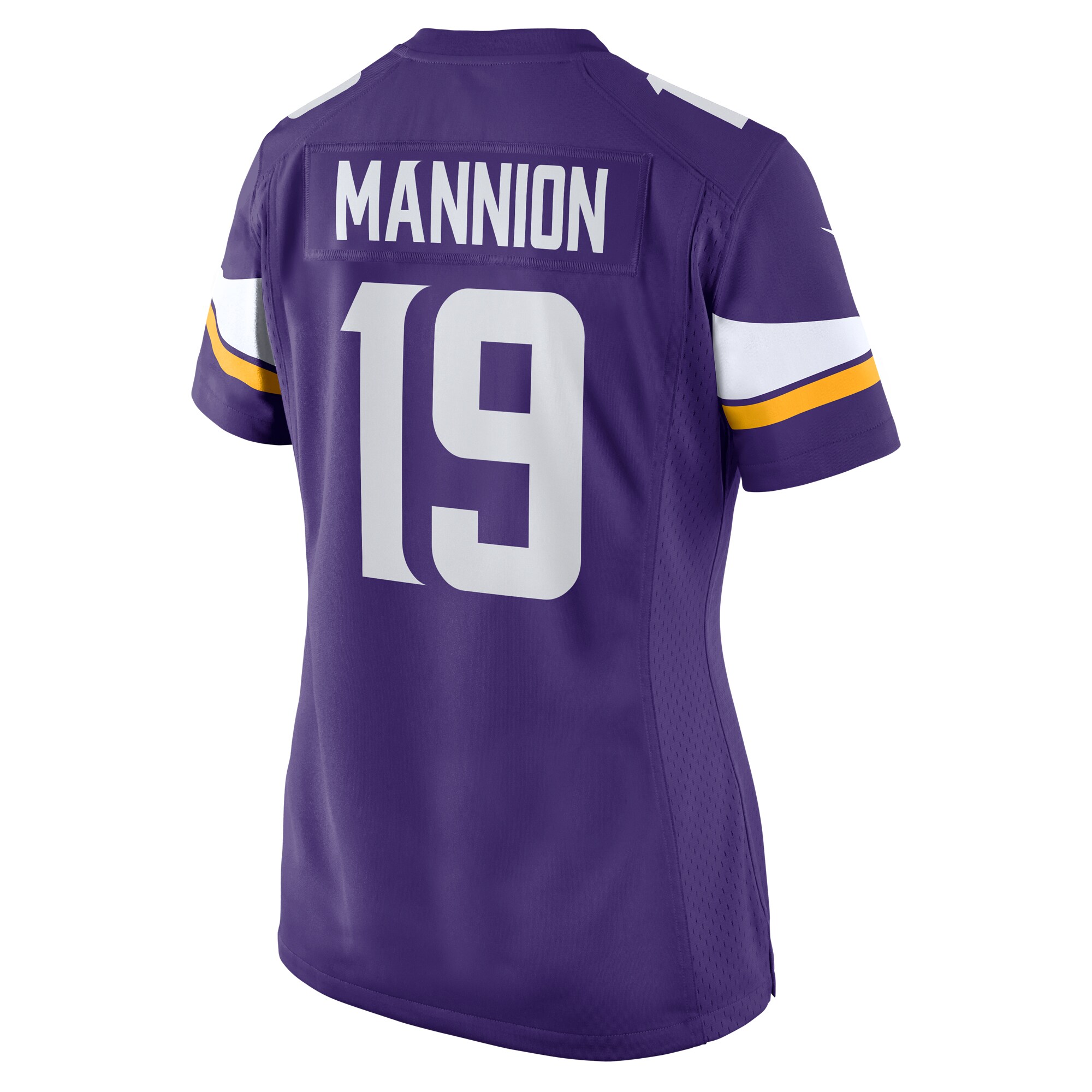 Sean Mannion Minnesota Vikings Nike Women’s Game Jersey – Purple - Image 3