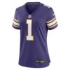 Warren Moon Minnesota Vikings Nike Women’s Classic Retired Player Game Jersey – Purple