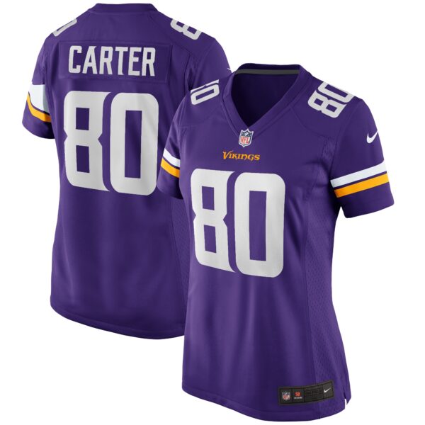 Cris Carter Minnesota Vikings Nike Women’s Game Retired Player Jersey – Purple