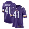 Austin Bryant Minnesota Vikings Nike Game Jersey – Purple