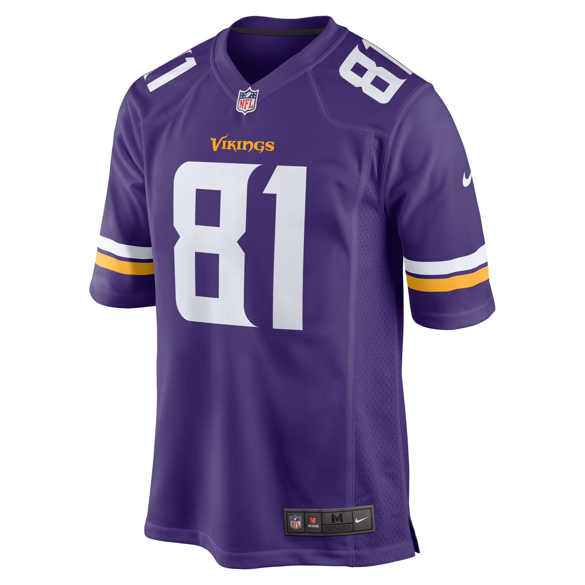 Malik Knowles Minnesota Vikings Nike Team Game Jersey – Purple - Image 2