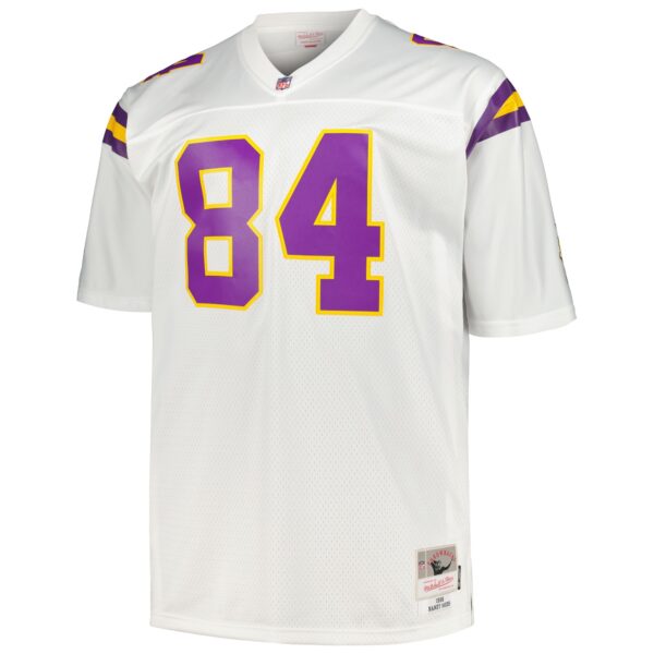 Randy Moss Minnesota Vikings Mitchell & Ness Big & Tall 1998 Legacy Retired Player Jersey – White