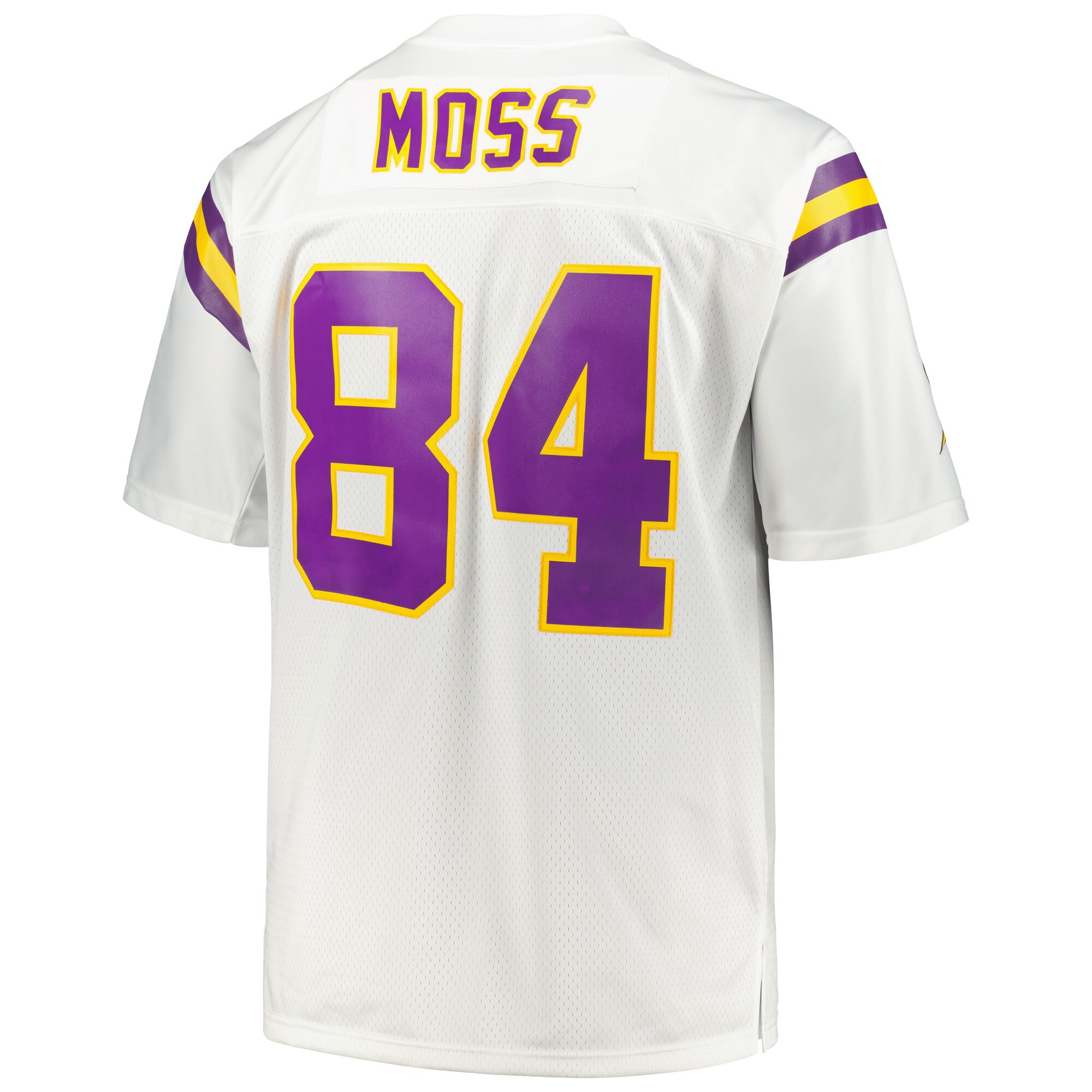 Randy Moss Minnesota Vikings Mitchell & Ness Big & Tall 1998 Legacy Retired Player Jersey – White - Image 2