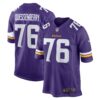 David Quessenberry Minnesota Vikings Nike Team Game Jersey – Purple