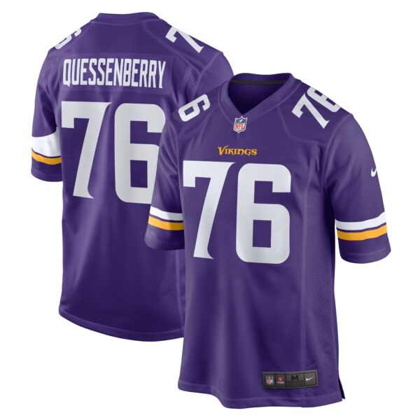 David Quessenberry Minnesota Vikings Nike Team Game Jersey – Purple