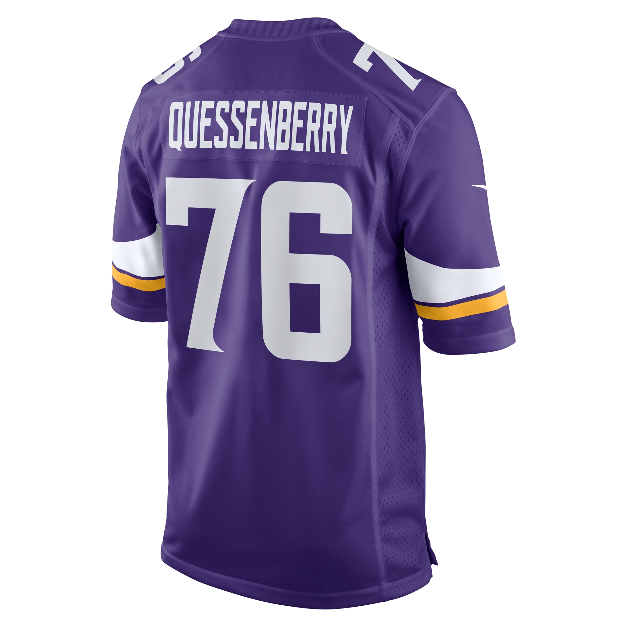 David Quessenberry Minnesota Vikings Nike Team Game Jersey – Purple - Image 3