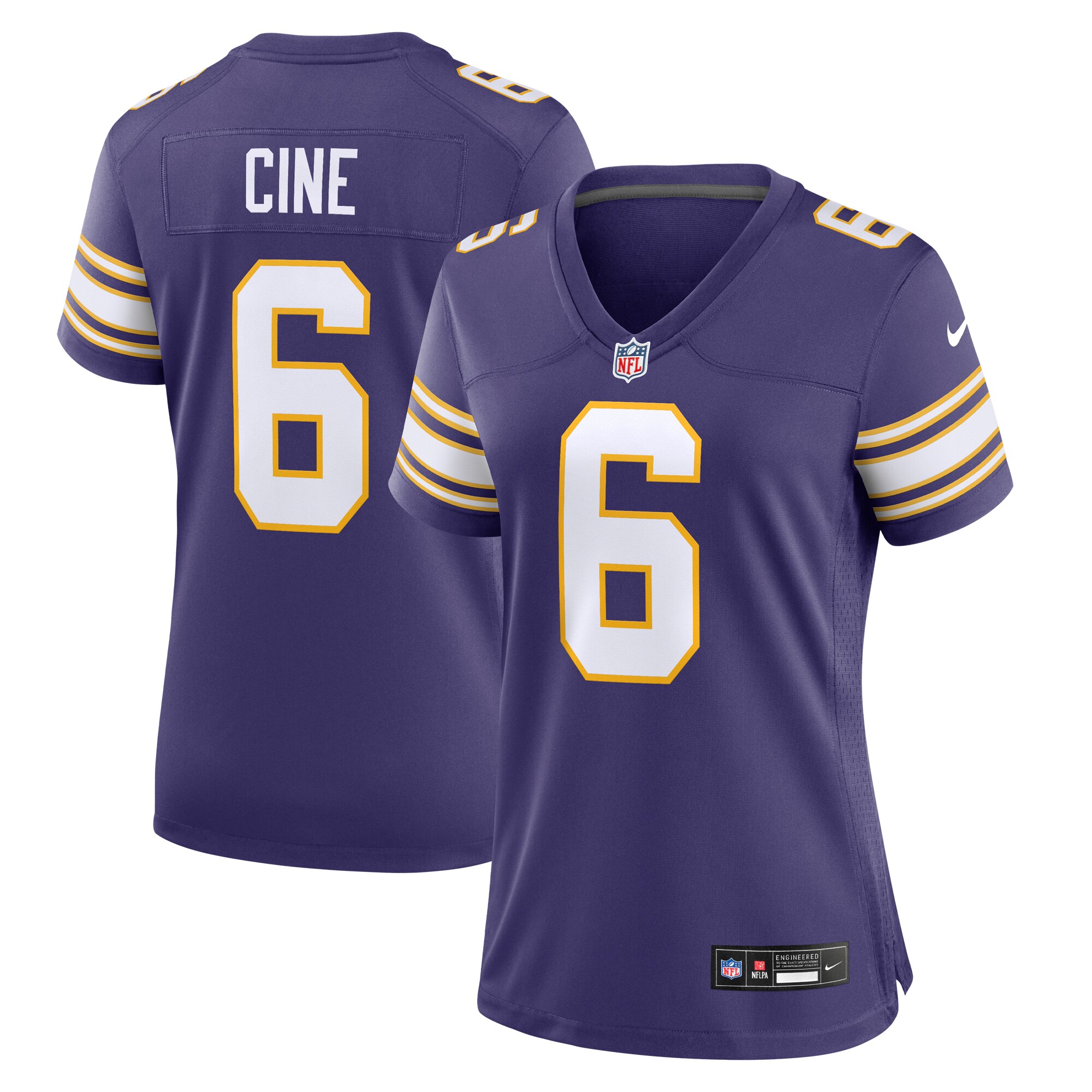 Lewis Cine Minnesota Vikings Nike Women’s Classic Player Game Jersey – Purple