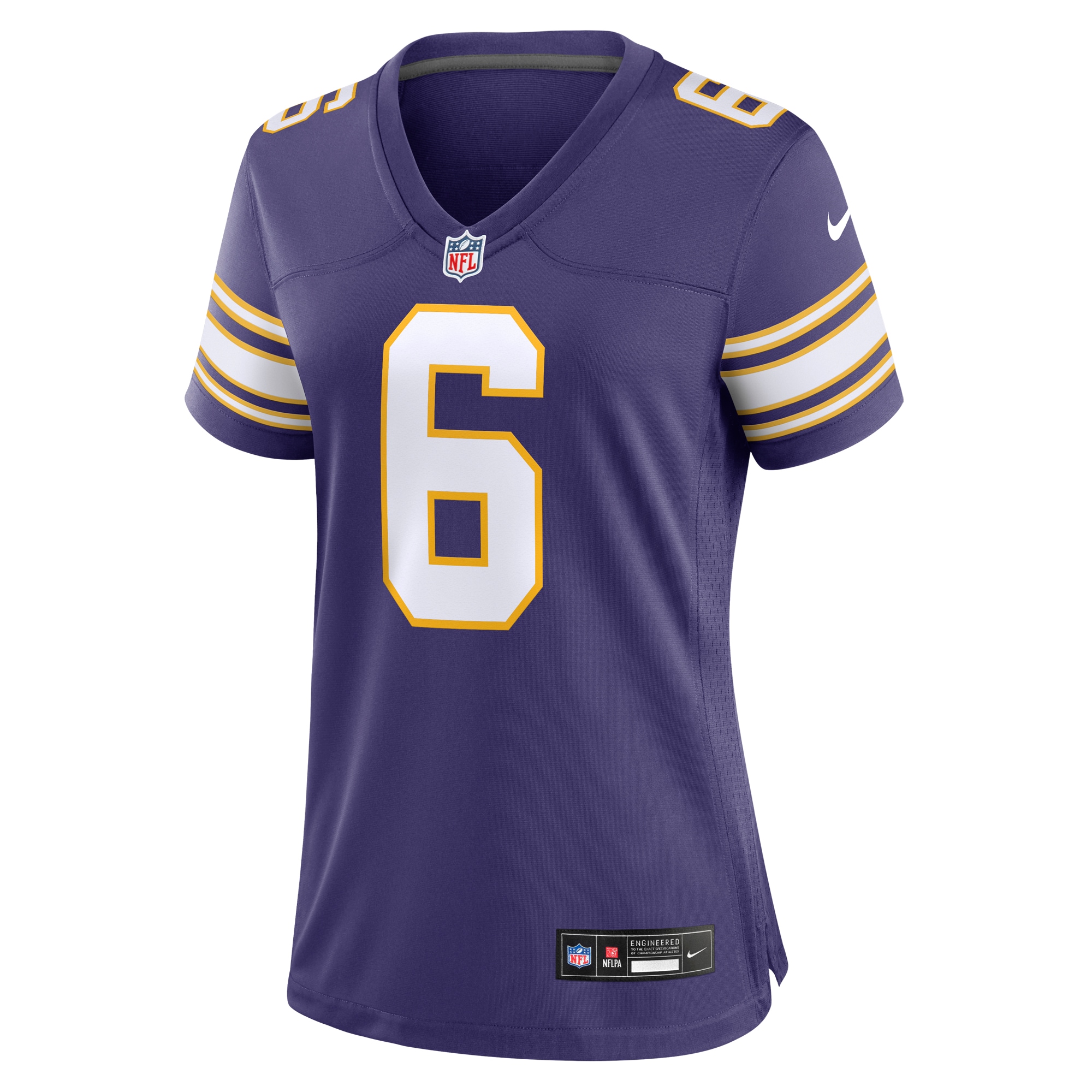 Lewis Cine Minnesota Vikings Nike Women’s Classic Player Game Jersey – Purple - Image 2