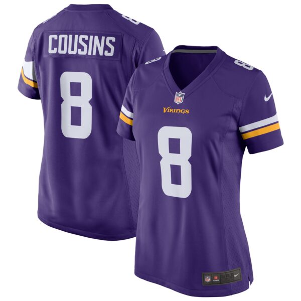 Kirk Cousins Minnesota Vikings Nike Women’s Player Jersey – Purple