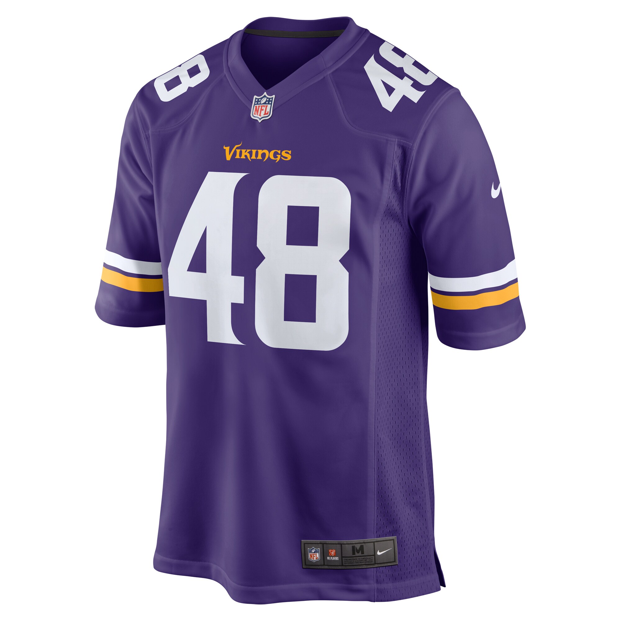 Quincy Roche Minnesota Vikings Nike Team Game Jersey – Purple - Image 2