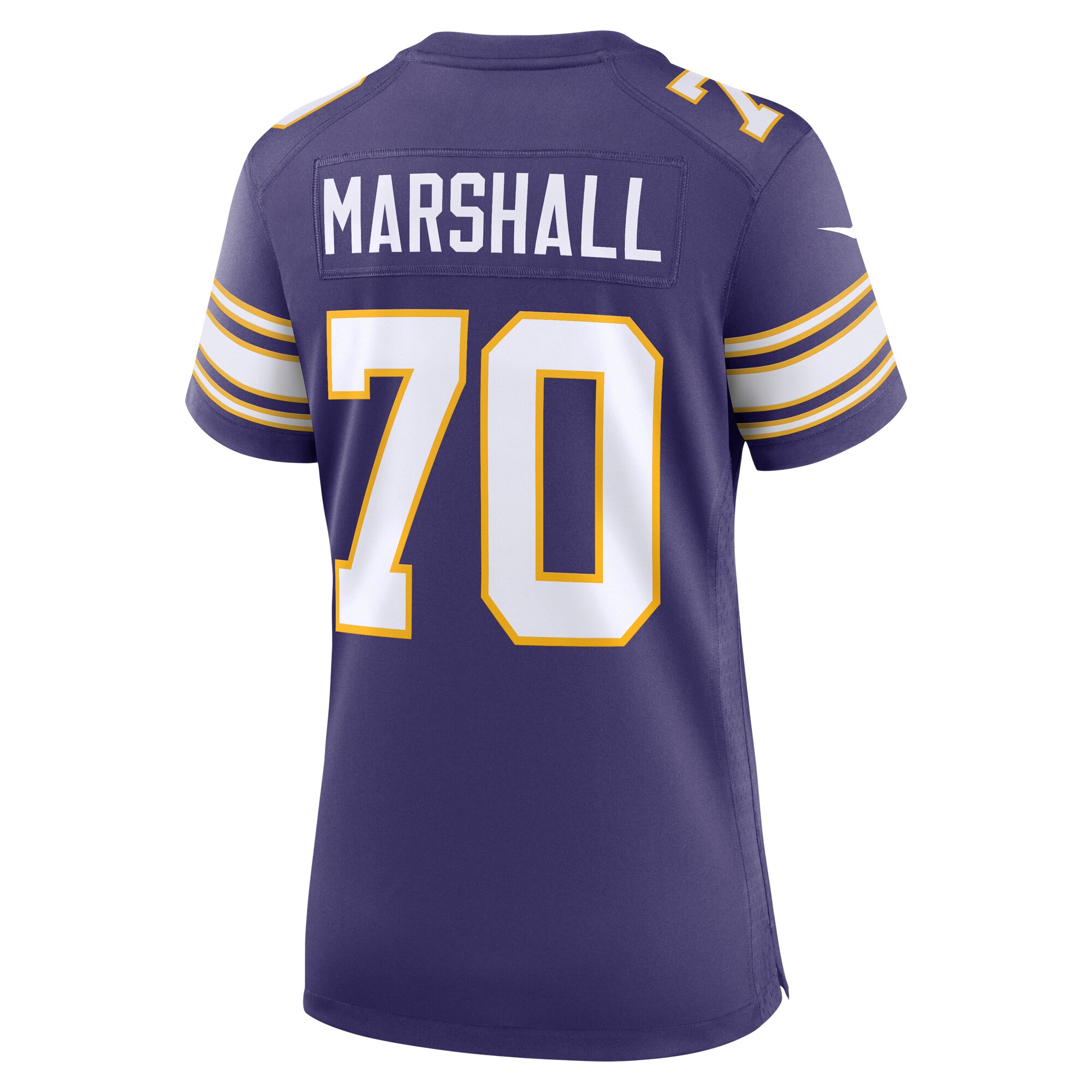 Jim Marshall Minnesota Vikings Nike Women’s Classic Retired Player Jersey – Purple - Image 3