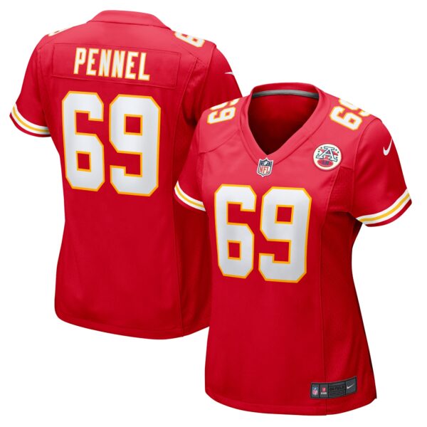 Mike Pennel Kansas City Chiefs Nike Women’s Game Jersey – Red
