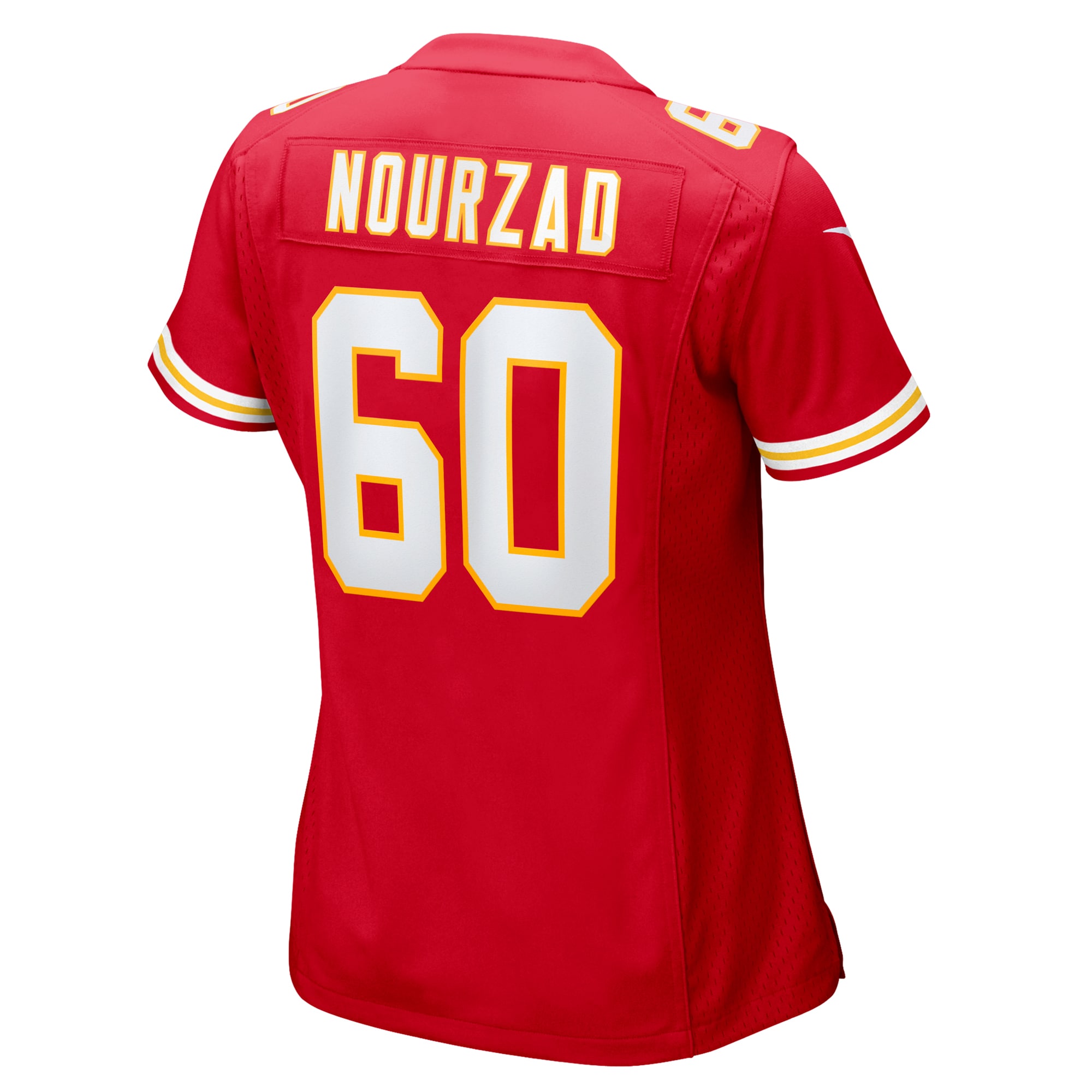 Hunter Nourzad Kansas City Chiefs Nike Women’s Game Jersey – Red - Image 2