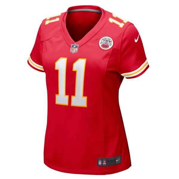Carson Wentz Kansas City Chiefs Nike Women’s Game Jersey – Red