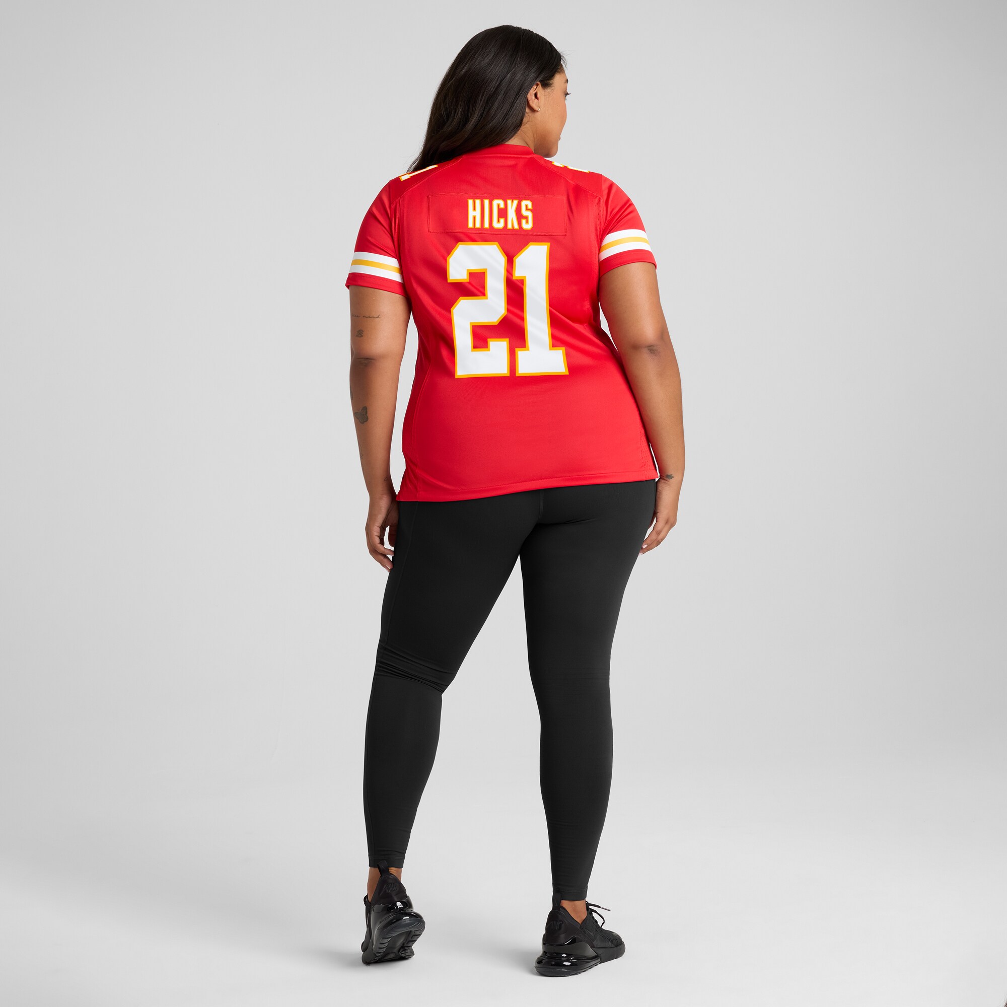 Jaden Hicks Kansas City Chiefs Nike Women’s Game Jersey – Red - Image 3