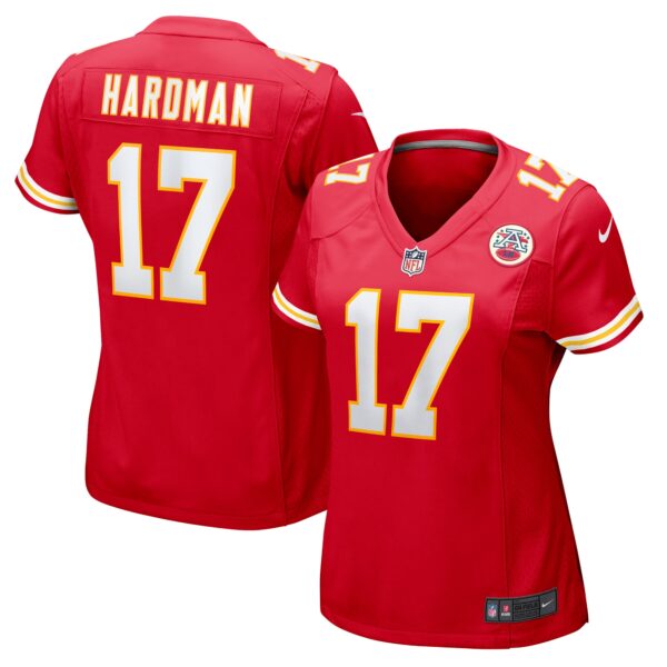 Mecole Hardman Kansas City Chiefs Nike Women’s Game Jersey – Red