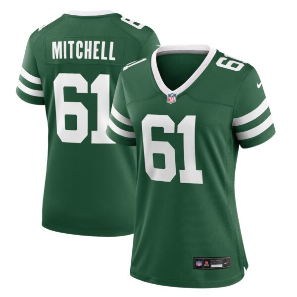 Max Mitchell New York Jets Nike Women’s Team Game Jersey – Legacy Green