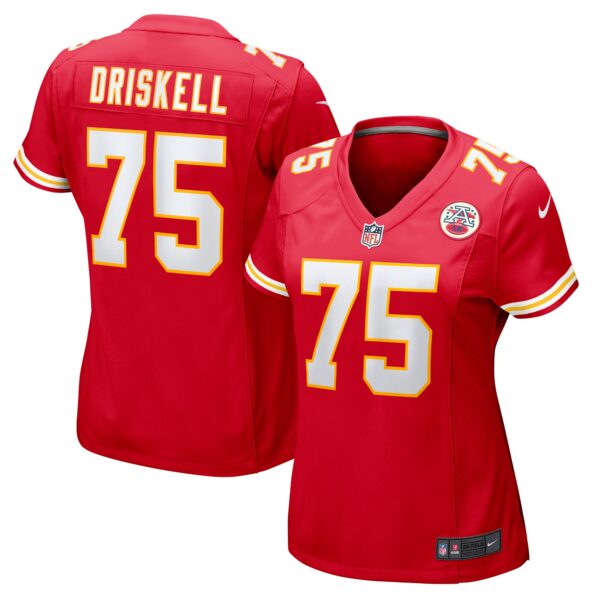 Ethan Driskell Kansas City Chiefs Nike Women’s Game Jersey – Red