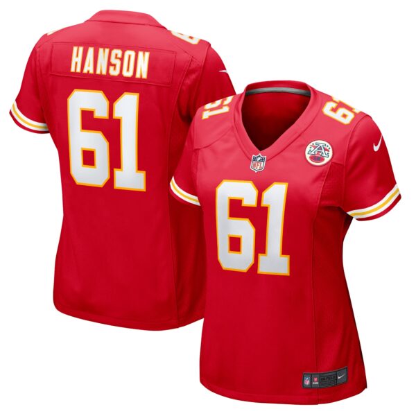 C.J. Hanson Kansas City Chiefs Nike Women’s Game Jersey – Red