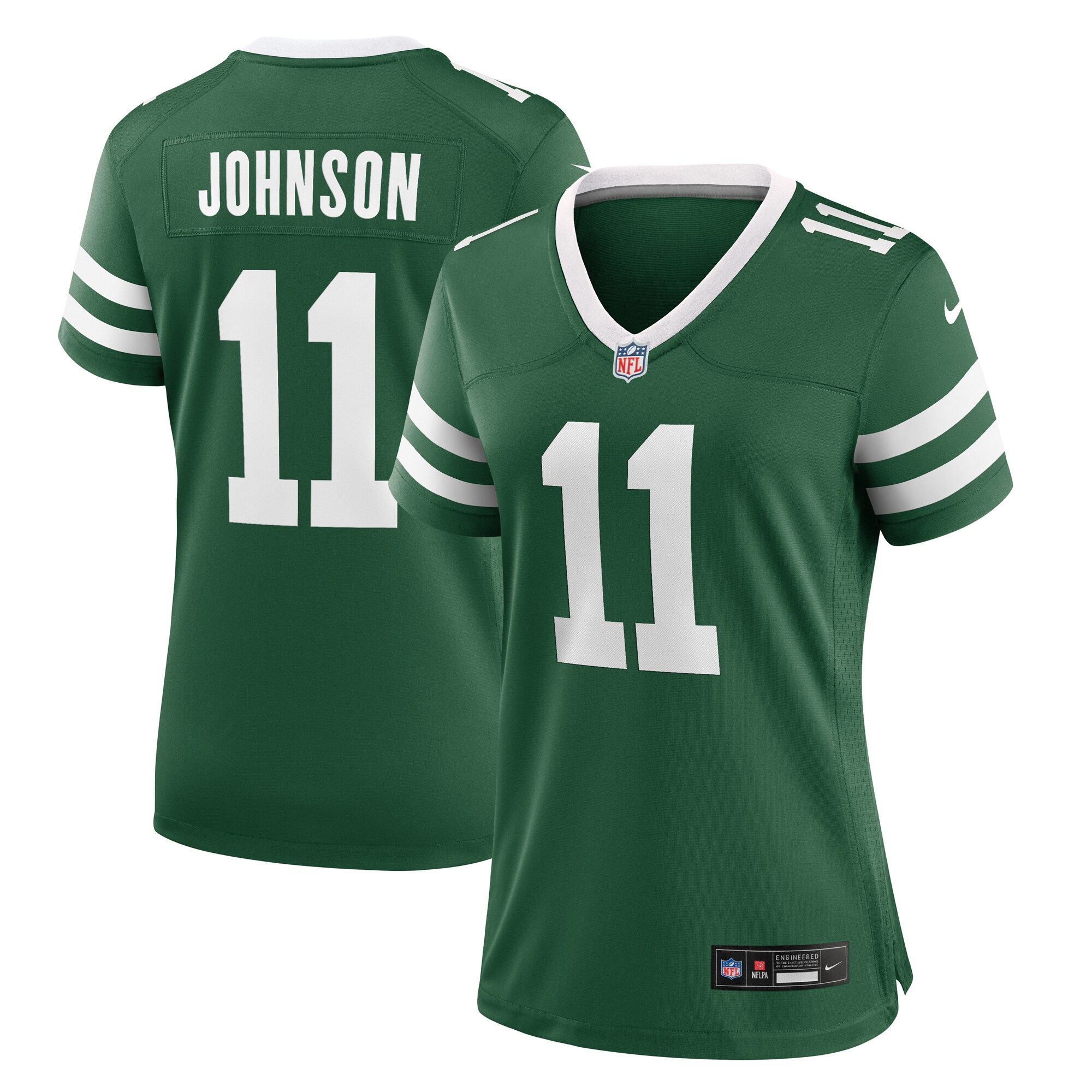 Jarrick Bernard Converse New York Jets Nike Women’s Team Game Jersey – Legacy Green