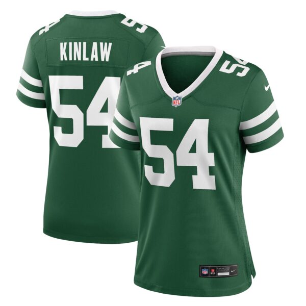 Javon Kinlaw New York Jets Nike Women’s Team Game Jersey – Legacy Green