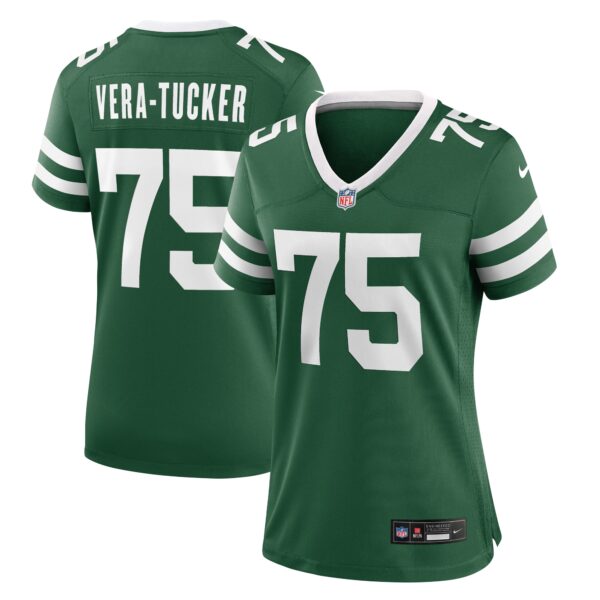 Alijah Vera-Tucker New York Jets Nike Women’s Team Game Jersey – Legacy Green