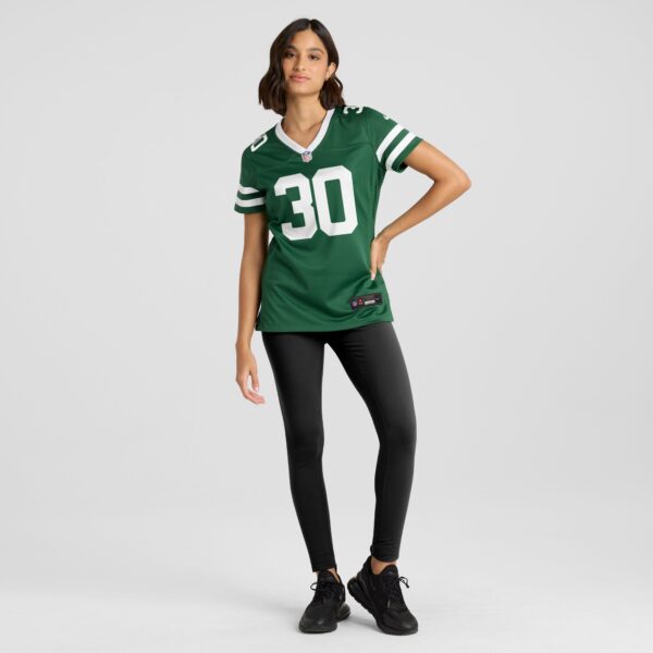 Michael Carter II New York Jets Nike Women’s Team Game Jersey – Legacy Green