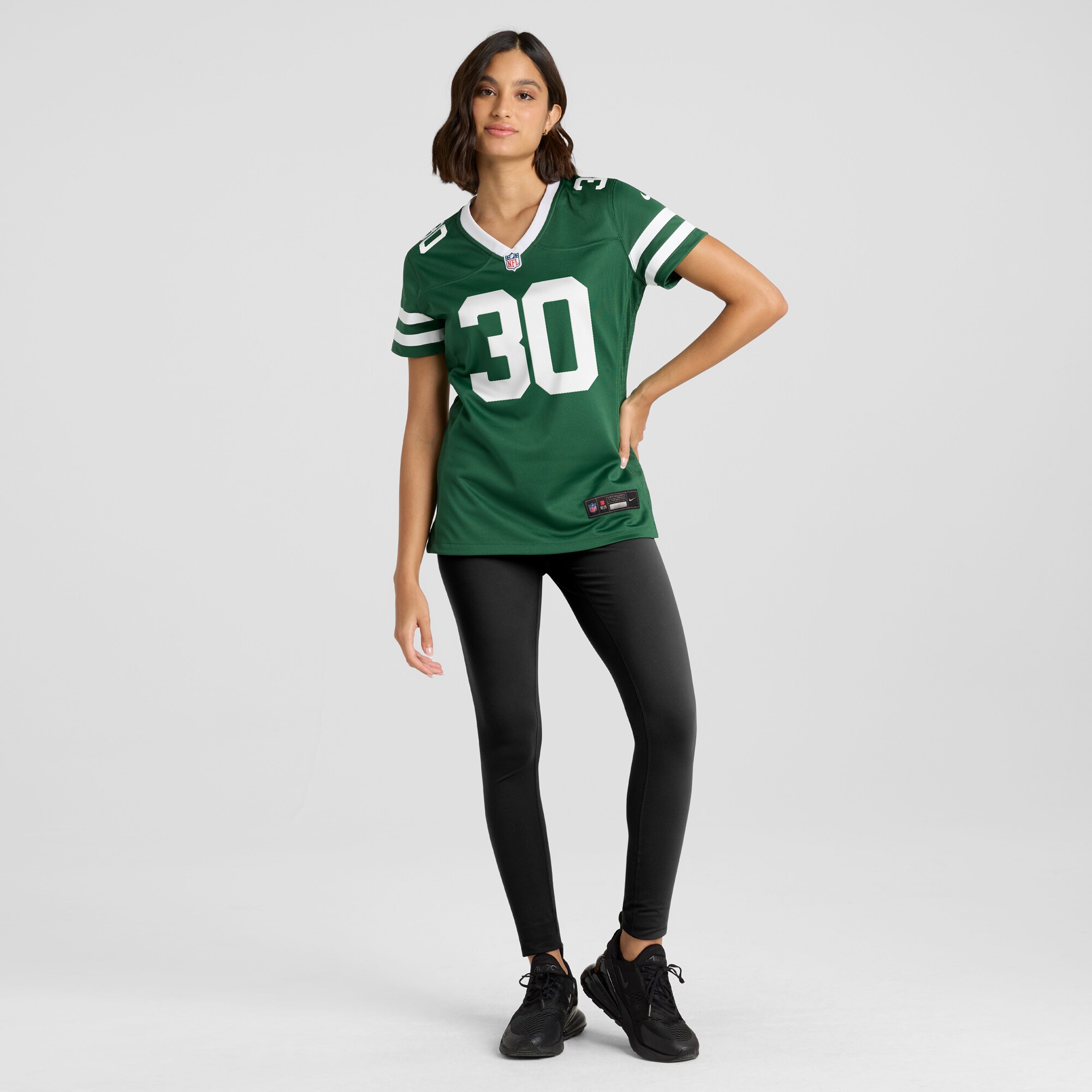 Michael Carter II New York Jets Nike Women’s Team Game Jersey – Legacy Green