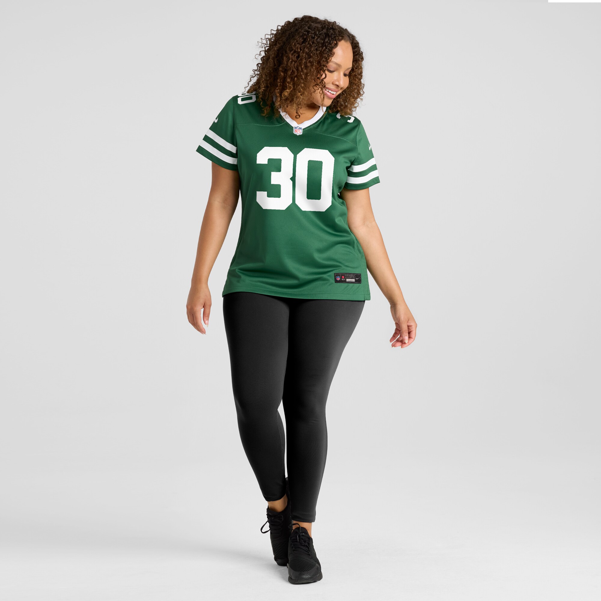 Michael Carter II New York Jets Nike Women’s Team Game Jersey – Legacy Green - Image 3
