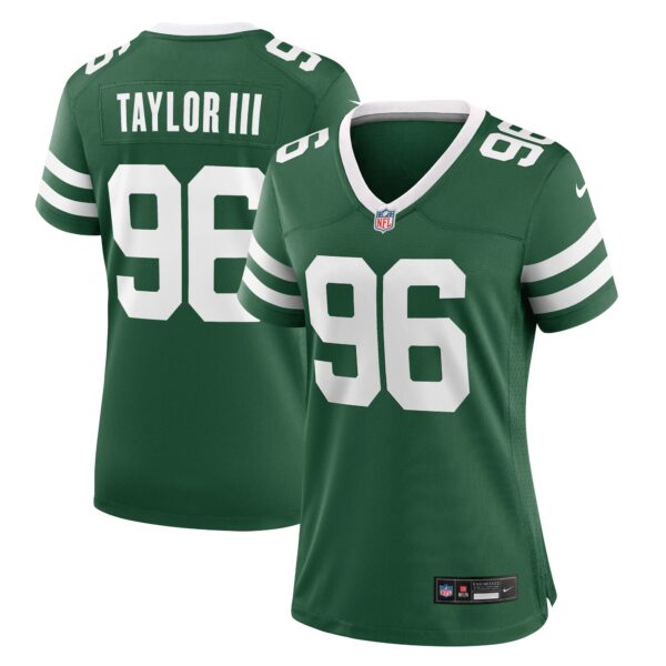 Leonard Taylor III New York Jets Nike Women’s Team Game Jersey – Legacy Green
