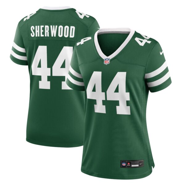 Jamien Sherwood New York Jets Nike Women’s Team Game Jersey – Legacy Green