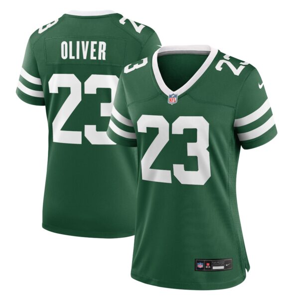 Isaiah Oliver New York Jets Nike Women’s Team Game Jersey – Legacy Green