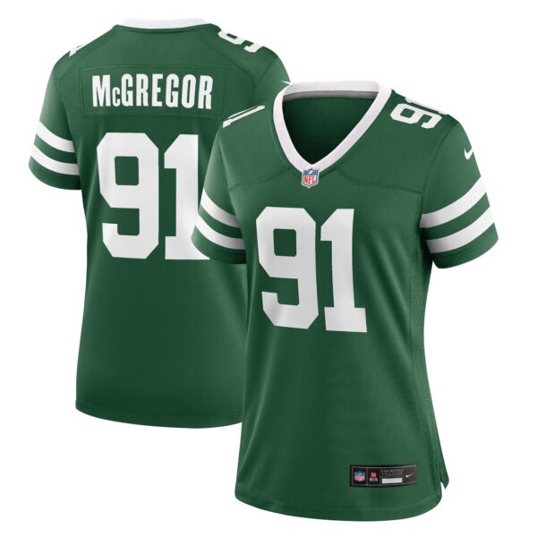 Braiden McGregor New York Jets Nike Women’s Team Game Jersey – Legacy Green