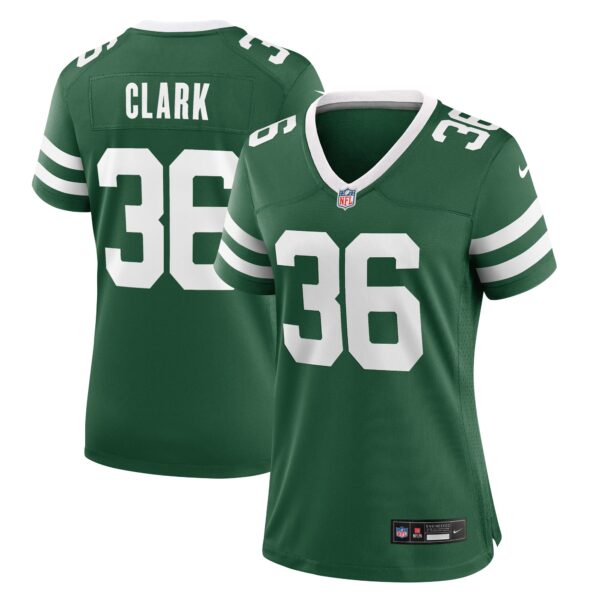 Chuck Clark New York Jets Nike Women’s Team Game Jersey – Legacy Green