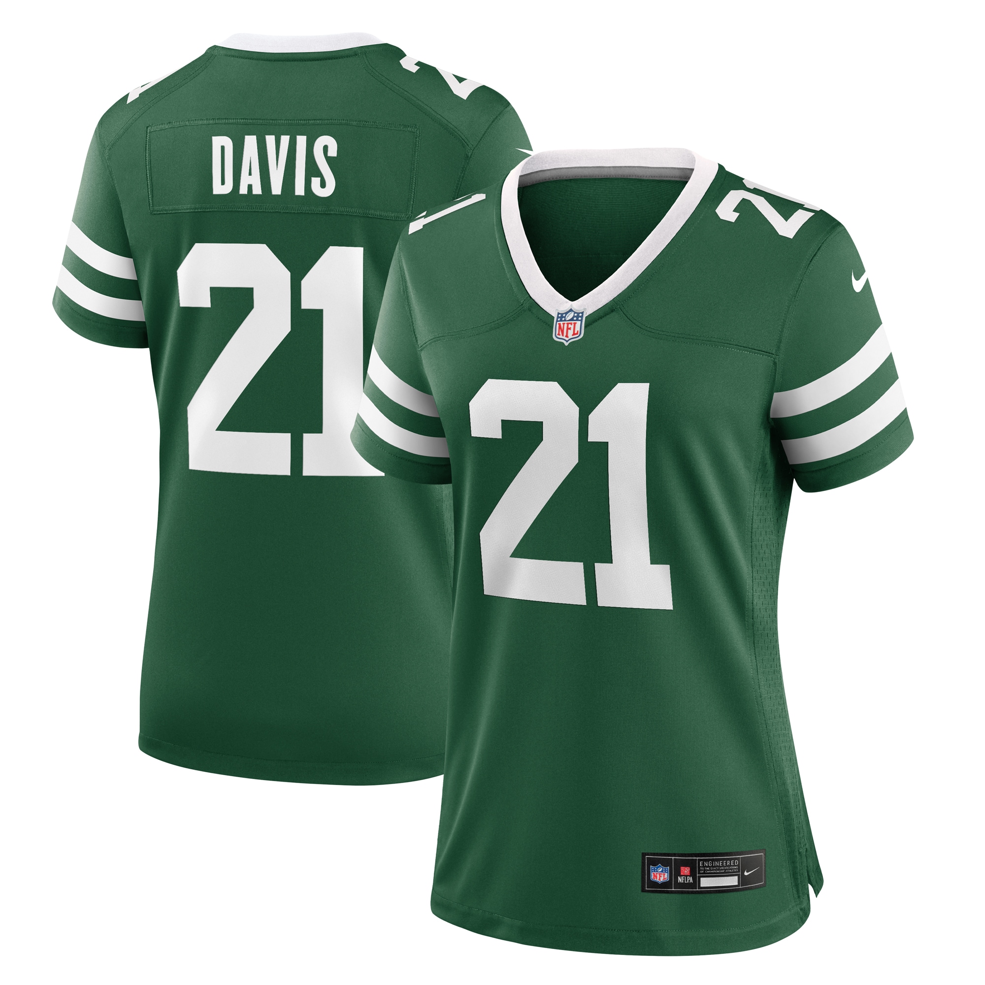 Ashtyn Davis New York Jets Nike Women’s Team Game Jersey – Legacy Green