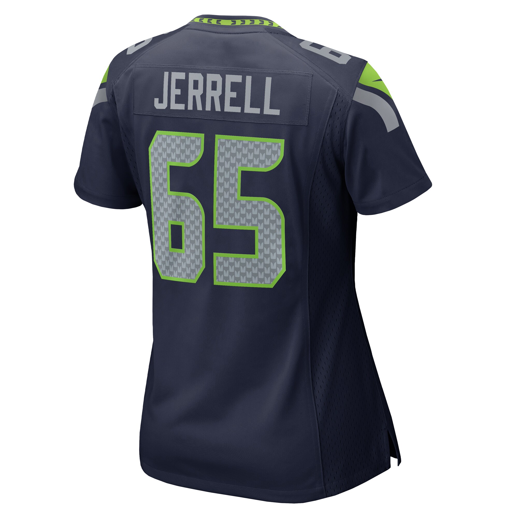 Michael Jerrell Seattle Seahawks Nike Women’s Game Jersey – College Navy - Image 3