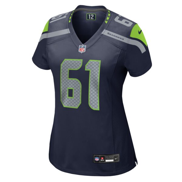 Jalen Sundell Seattle Seahawks Nike Women’s Game Jersey – College Navy