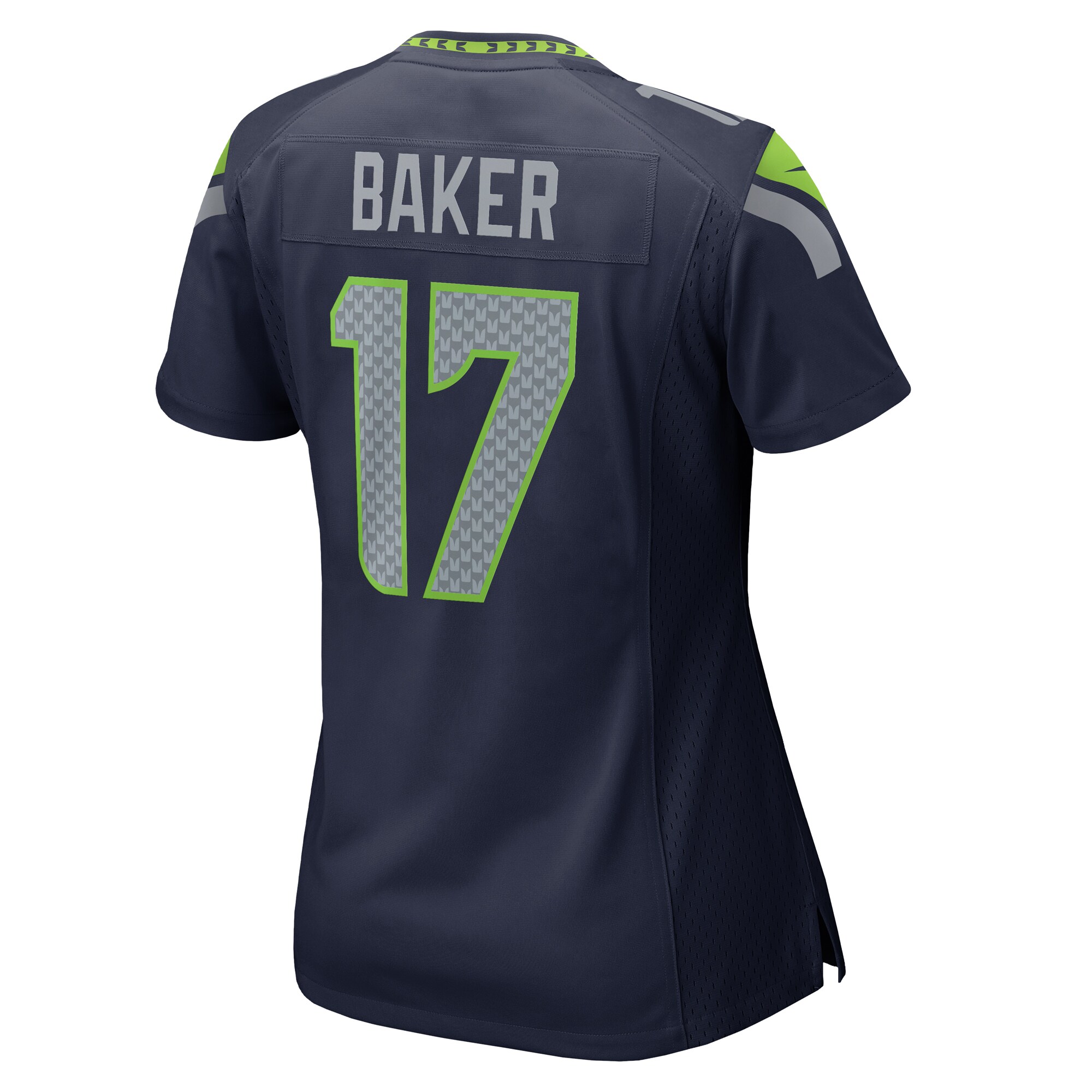 Jerome Baker Seattle Seahawks Nike Women’s Game Jersey – College Navy - Image 3