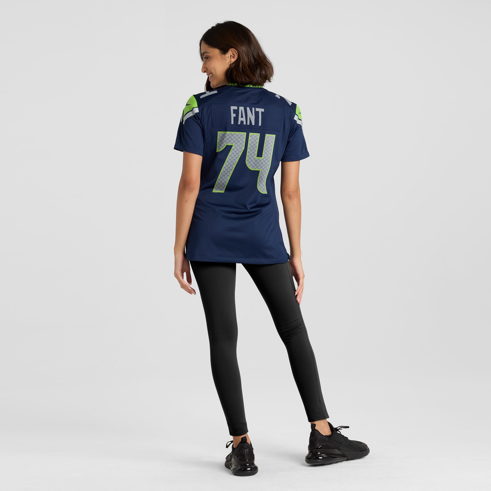 George Fant Seattle Seahawks Nike Women’s Game Jersey – College Navy