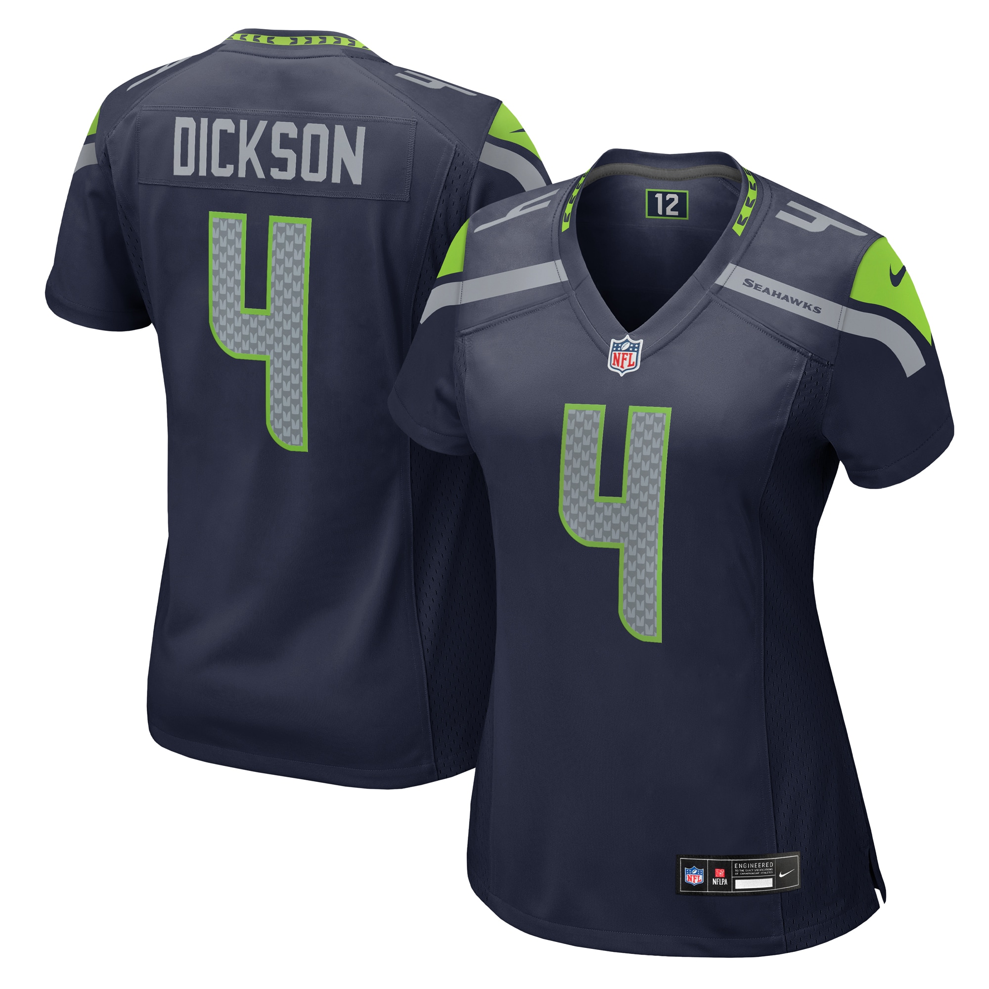 Michael Dickson Seattle Seahawks Nike Women’s Game Jersey – College Navy