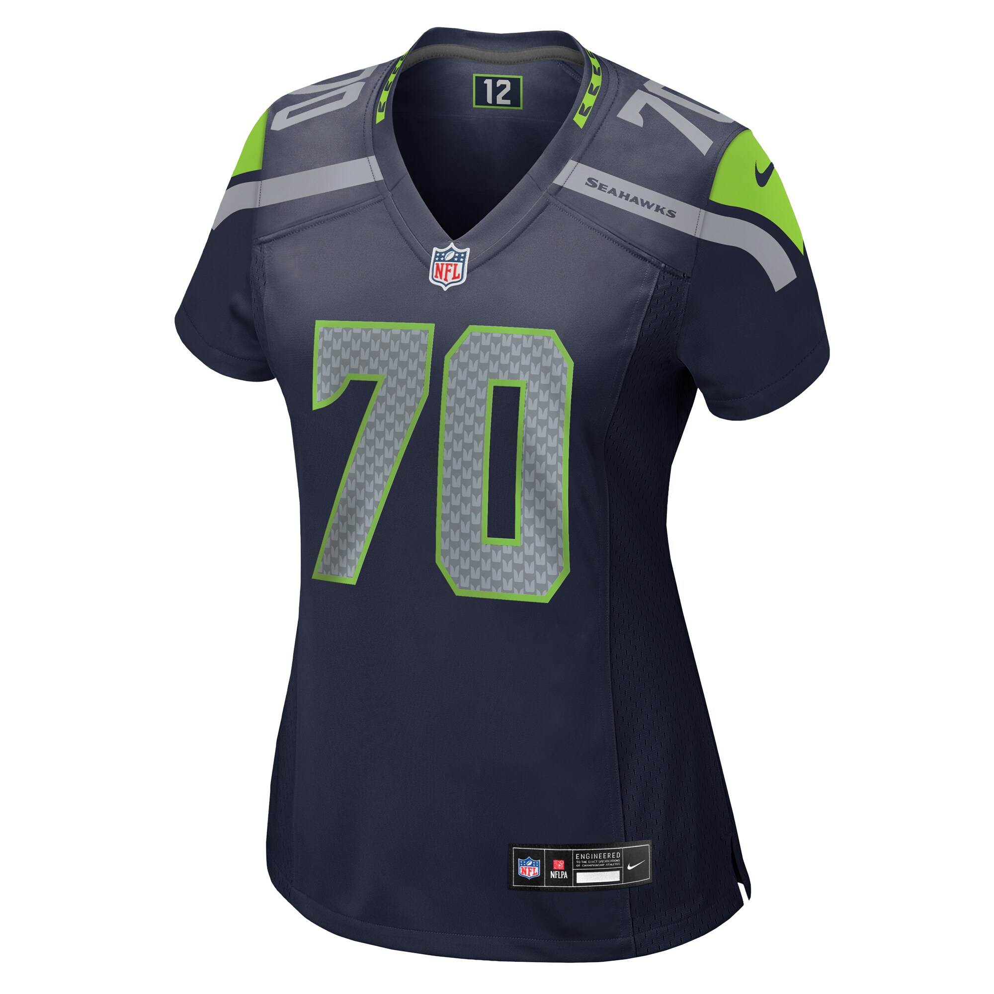 Laken Tomlinson Seattle Seahawks Nike Women’s Game Jersey – College Navy