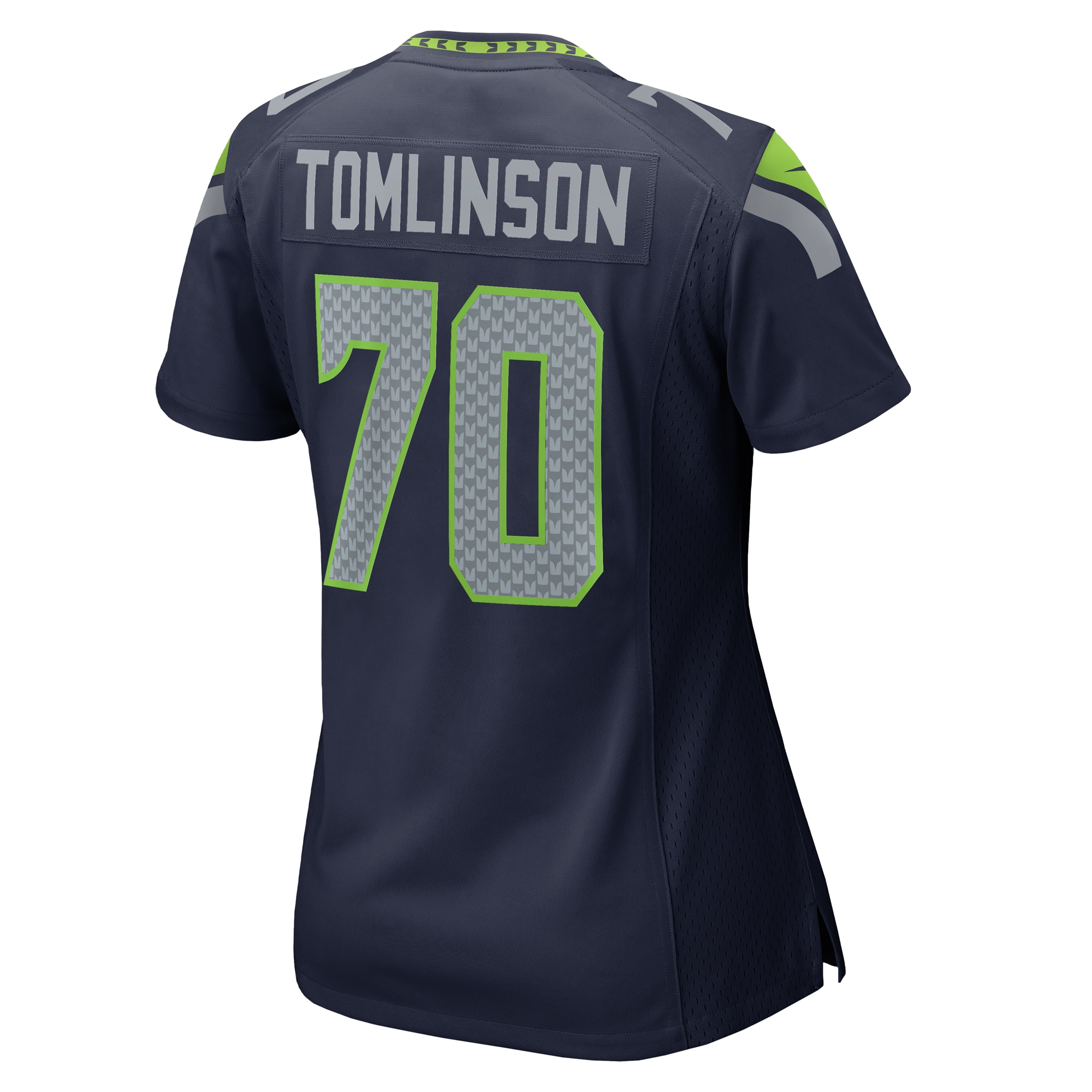 Laken Tomlinson Seattle Seahawks Nike Women’s Game Jersey – College Navy - Image 2