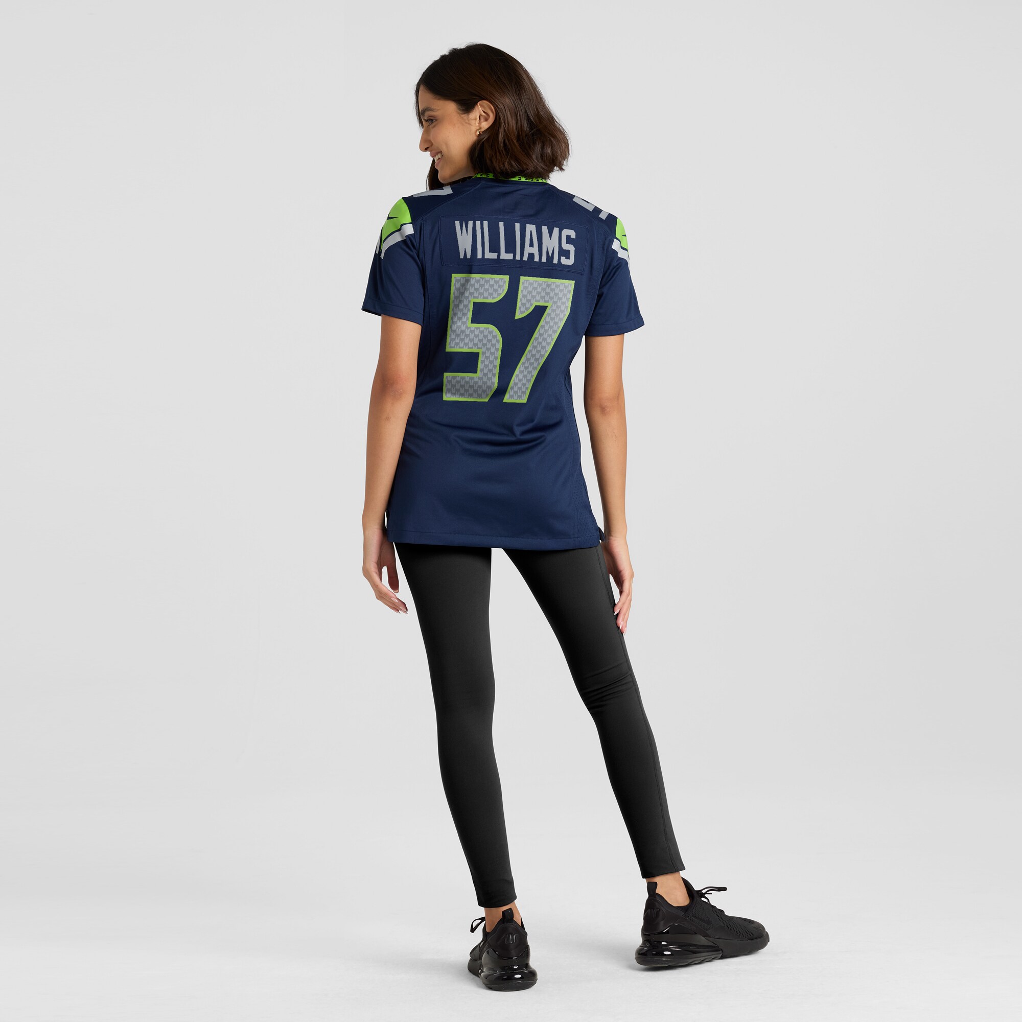 Connor Williams Seattle Seahawks Nike Women’s Game Jersey – College Navy