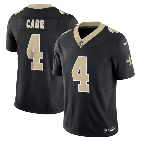 Derek Carr New Orleans Saints Nike Vapor F.U.S.E. Limited Jersey – Black