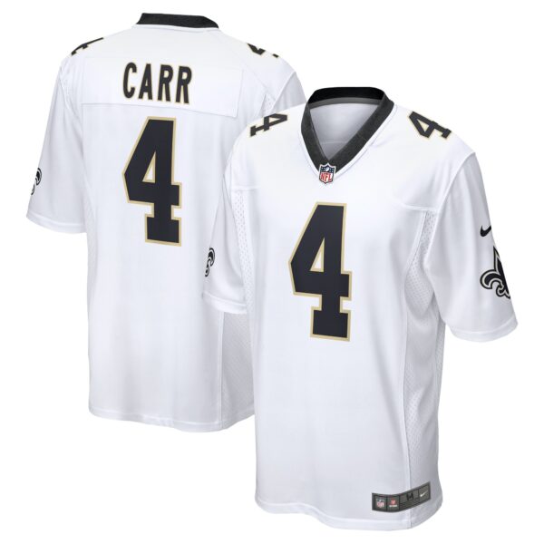Derek Carr New Orleans Saints Nike Game Player Jersey – White
