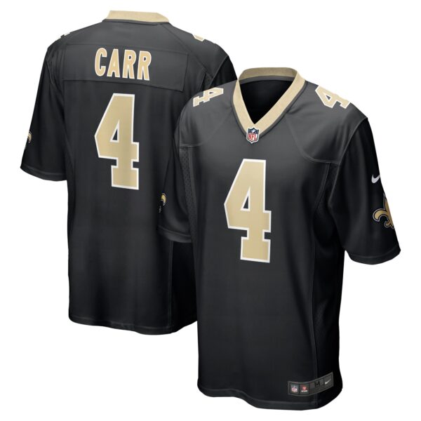 Derek Carr New Orleans Saints Nike Game Jersey – Black
