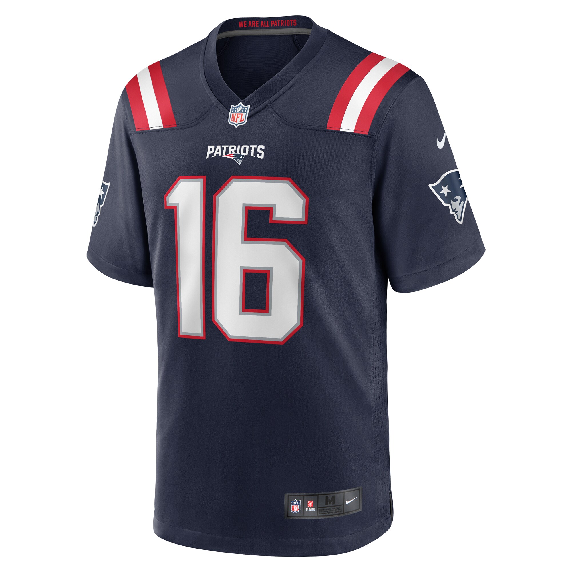 Malik Cunningham New England Patriots Nike Team Game Jersey – Navy - Image 2