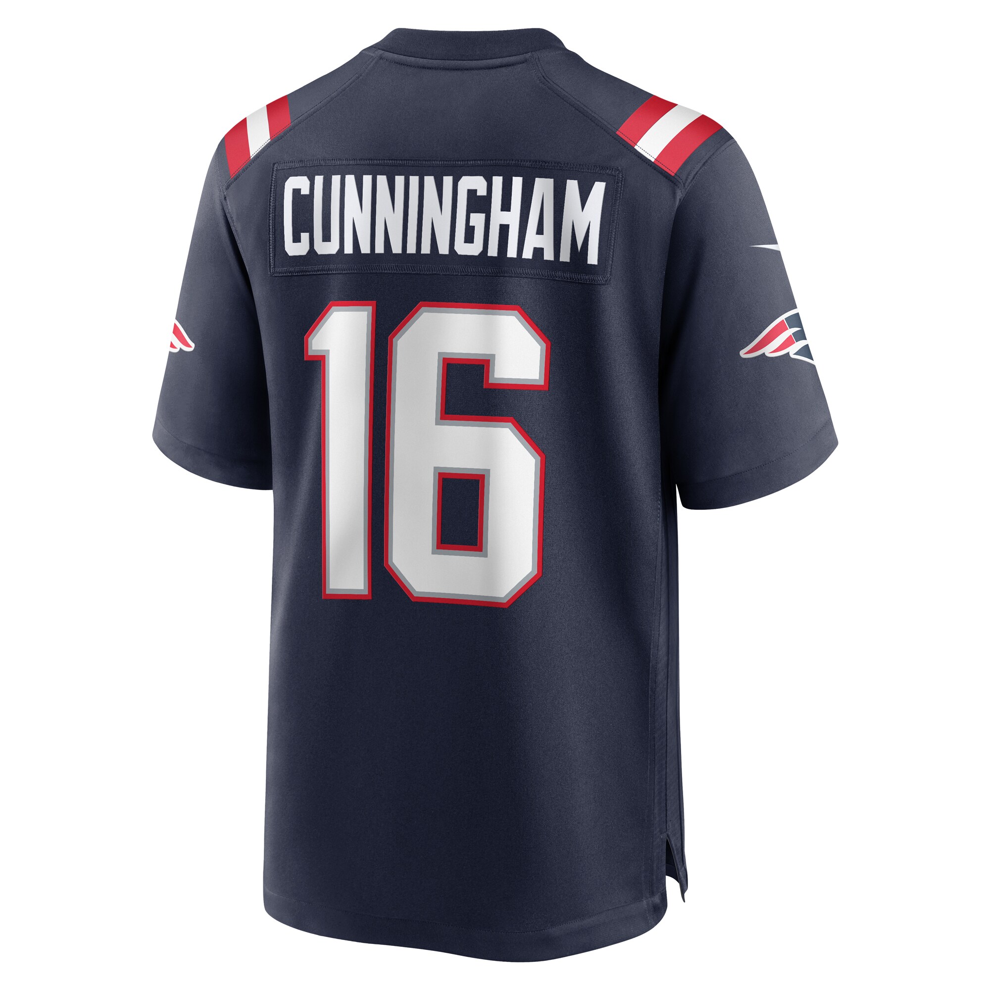 Malik Cunningham New England Patriots Nike Team Game Jersey – Navy - Image 3